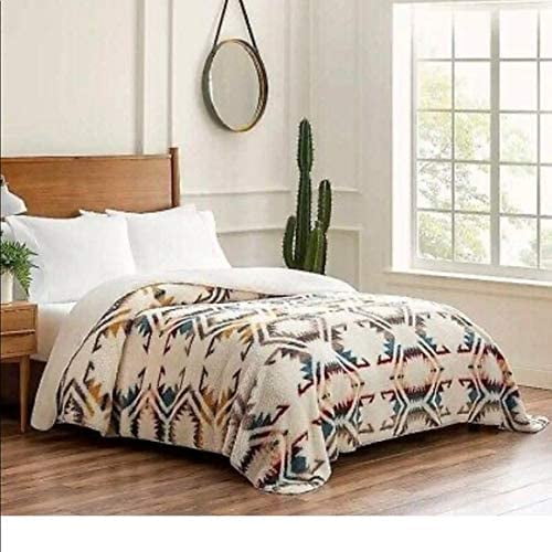 Pendleton Home Collection Twin Blanket White Sand Queen 